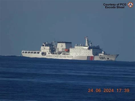 China 'monster ship' deployed to intimidate BRP Teresa .